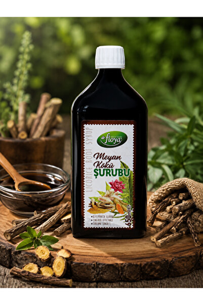 Dr. Floya Meyan Kökü Şurubu 650 ml Bitkisel İçerikli Geleneksel Aromalı Şurup