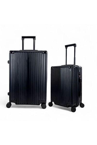 MCan LG104-SET2 Σετ Σκληρών Βαλιτσών με Θήκη για Ποτήρι, Κλειδαριά TSA & Μετα...