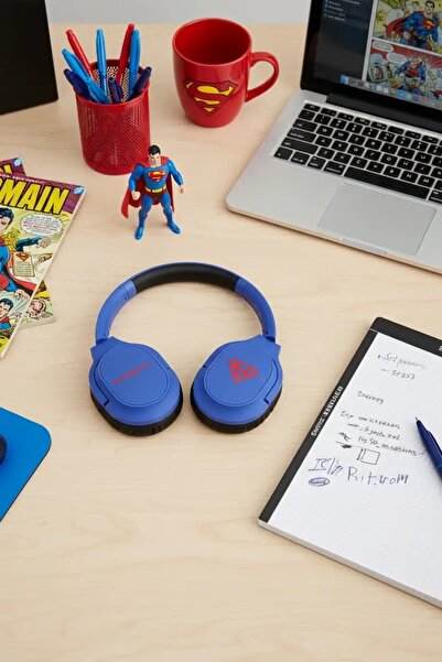 Miniso DC Lisanslı Superman Kablosuz Kulaklık – Hafif Tasarım