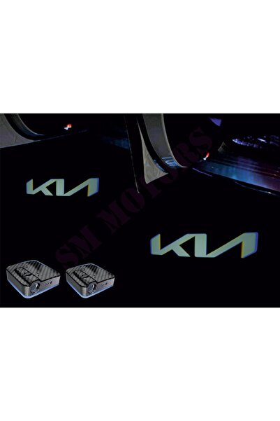 MKY STORE KİA YENİ LOGO KAPI ALTI LED AYDINLATMA ARAÇ LOGOLU