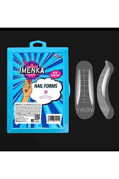 Imenka MEDİUM Ust form Form protez Tirnak Ust form DUAL FORM