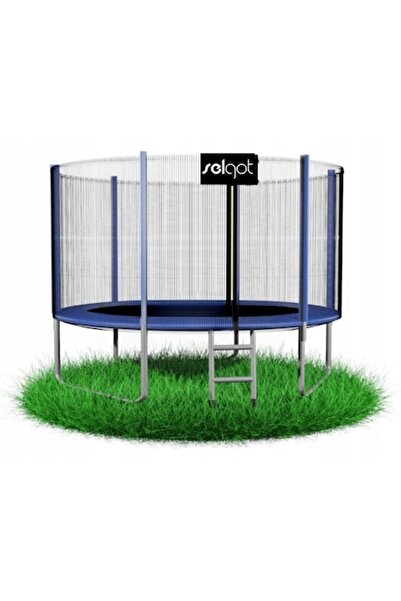Selgot Trambulină, Selgot, cu plasă de siguranță pentru copii 312cm 150kg
