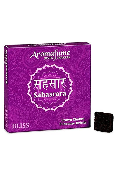 Aromafume Cărbuni aromați Aromafume, Chakra 7 Sahasrara, 9 blocuri de tămâie ...