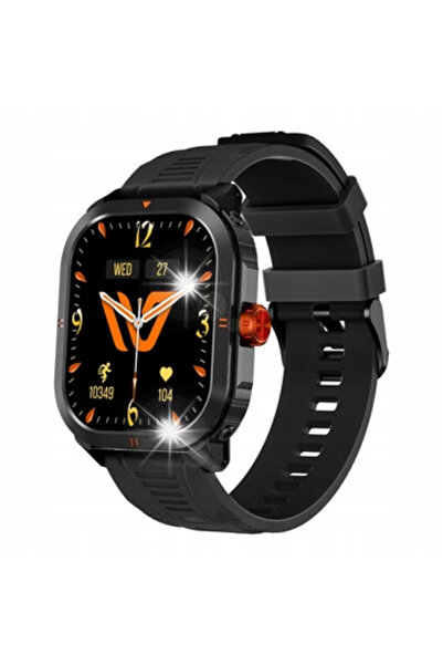 Kraft&dele Smartwatch Weofly Pioneer negru Bluetooth AMOLED IP68 300mAh SPO2