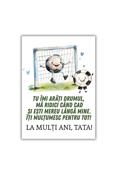 OEM Felicitare 13x18 cm cu plic, Ziua Tatălui/La Mulți Ani, Model 1