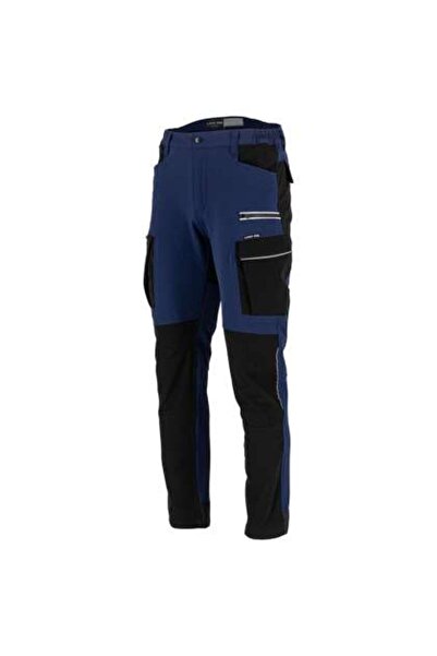 Lahti Pro Pantalon Lucru Slim-fit-flexibil / Bleumarin - 2xl