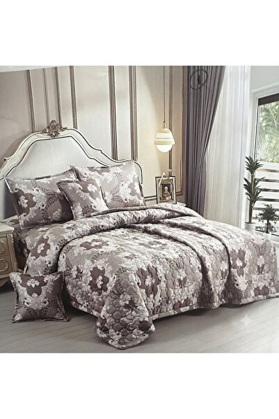 Generic Double Compressed 6-Piece Summer Quilt Set – Tranquil Elegance & Soft...