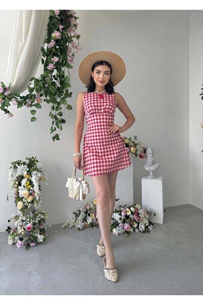 conconmoda Yujas Bağlama Detaylı Elbise