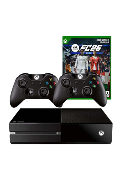 MICROSOFT Consola Xbox One 500GB + 2 Controller Second-Hand + Joc FC26