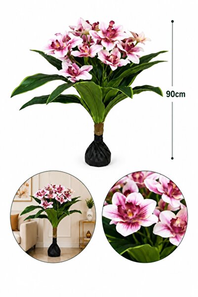 OEM HomeRoy – Floare Decorativă Artificială Premium, Înălțime 90 cm