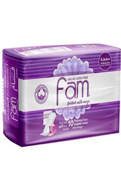 FAM فوط صحية نسائية من فام , 10 فوط