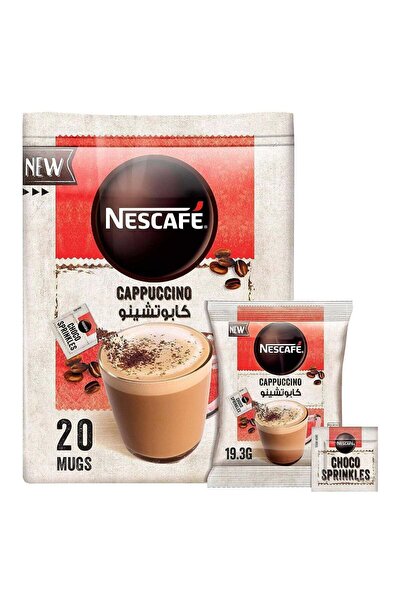 NESCAFÉ Foamy Cappuccino Coffee Mix with Chocolate Sprinkles 20 Cups