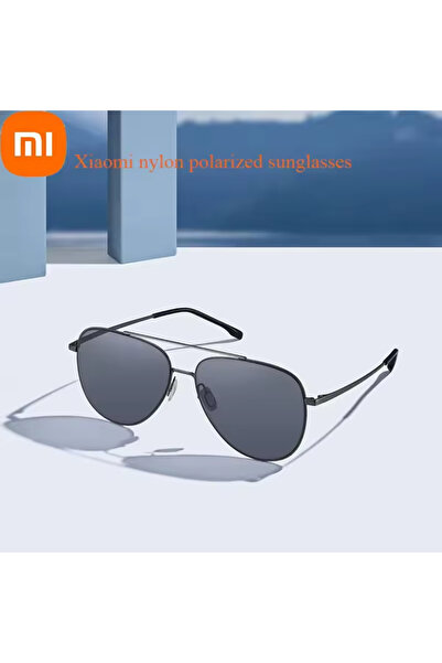 Xiaomi نظارات شمسية Mijia Nylon Pro Aviator مستقطبة UV400 SUS304 بإطار من الف...