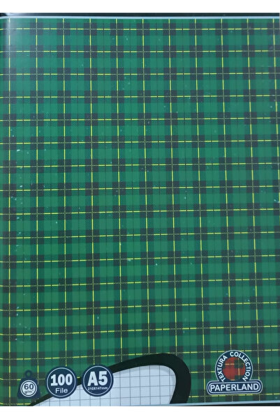 PAPERLAND Caiet A5, 100 file, matematica,