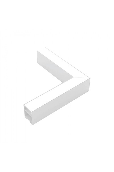 InLight Γωνιακός σύνδεσμος LED 10W 3CCT σε λευκό χρώμα D:16.5cmX16.5cm L006-WH