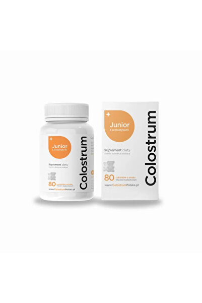 unbrand Colostrum Polska Colostrum Junior + Probiotice 80 bucăți
