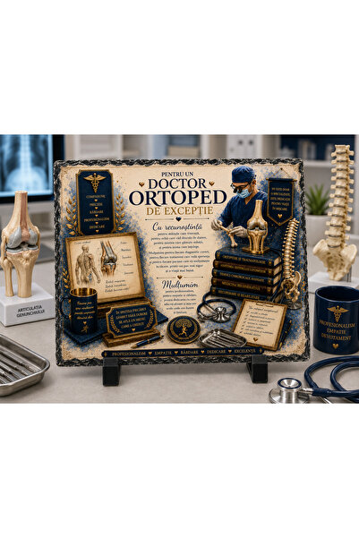 hiperborea Placă ardezie - pentru un Doctor Ortoped de Excepție