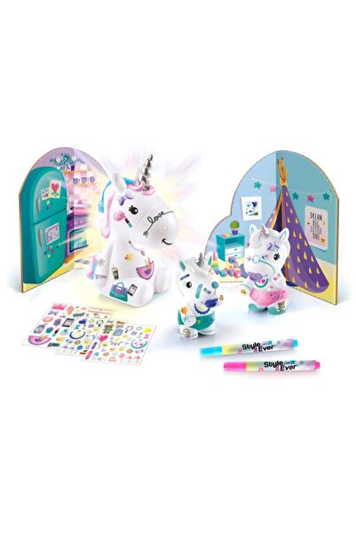 EPEE Set de decoruri strălucitoare - Familia Unicorn DIY