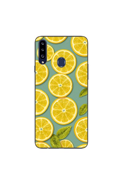 OEM Калъф, съвместим със Samsung Galaxy A20S, силиконов гел TPU, с десен Летн...