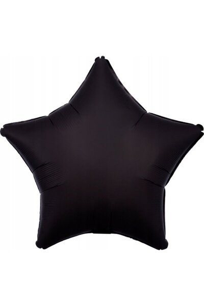 AMSCAN Folie cu baloane Lustre Black stea neagră 48cm 9914115
