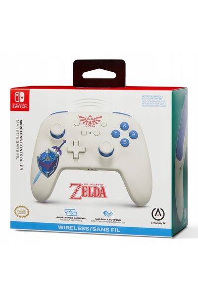 Kraft&dele Gamepad PowerA The Legend of Zelda Sworn Protection pentru Nintend...