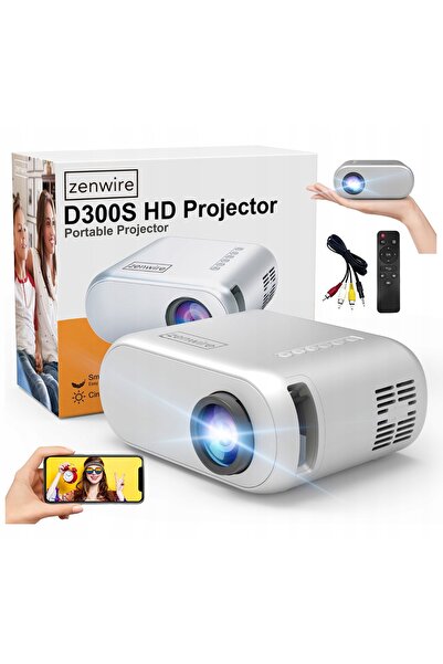 zenwire Proiector multimedia KPROD300S LED HD Ready Wi-Fi 100 ANSI lumeni