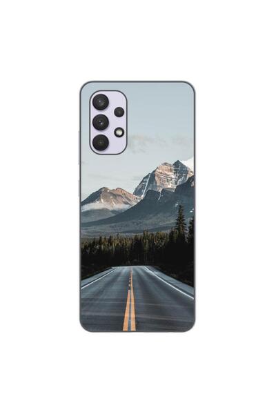 OEM Husa compatibila cu Samsung Galaxy A32 4G Silicon Gel Tpu Model Mountain ...