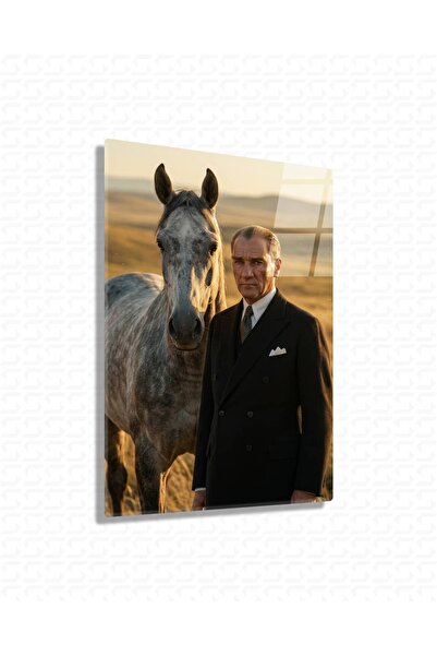 Cevher – Mustafa Kemal Atatürk – Cam Tablo