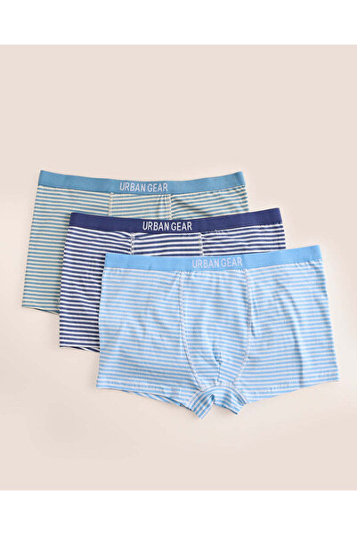 REDTAG Senior Boys Assorted Boxer Briefs 3 Pack