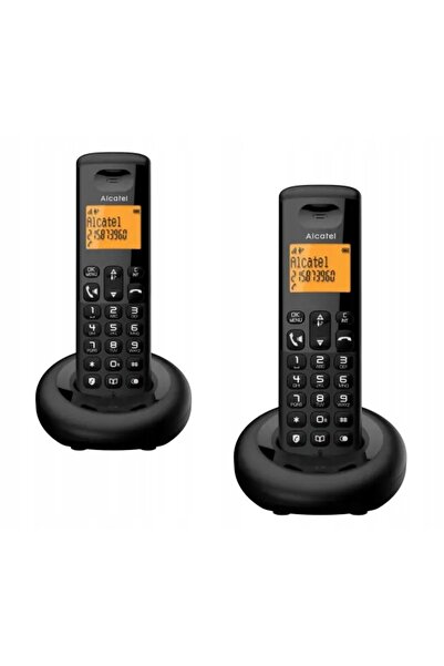 Alantec Telefon fix fără fir ALCATEL E260 Duo Negru 2 receptoare