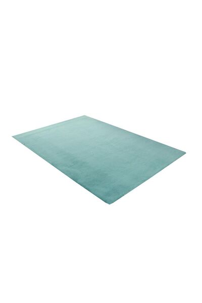 Heinner Covor Shaggy Moale Turcoaz 160x230 cm, cu bază din bumbac
