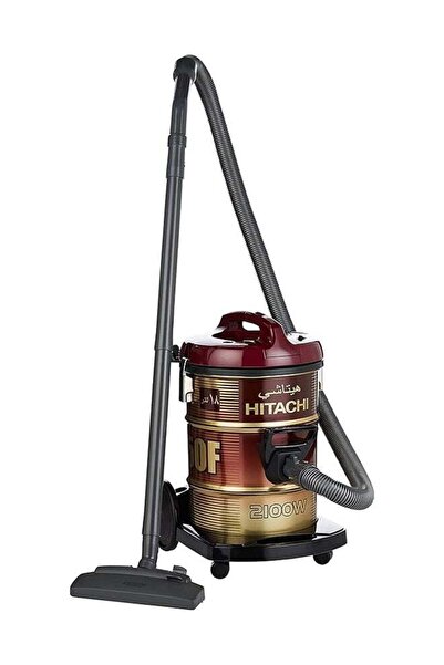 Hitachi Drum Vacuum Cleaner 2100W, 18L, 7.8M Power Code, Washable Filter, Win...