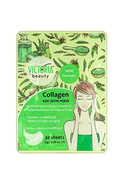 Camco Masca cu Colagen pentru Zona Ochilor Victoria Beauty Camco, 30 buc
