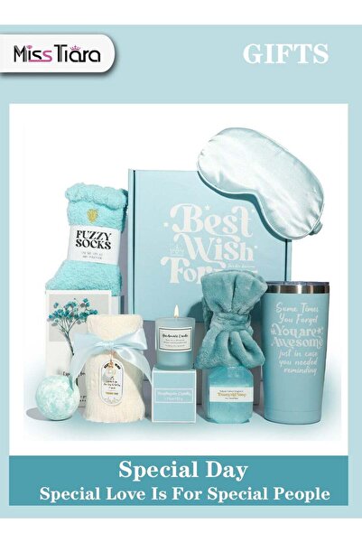 MissTiara Gift Basket for Women - Valentine's Day, Birthday Gift Box Get Well...