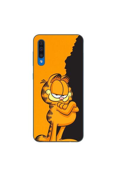 OEM Husa compatibila cu Samsung Galaxy A30S, A50 Silicon Gel Tpu Model Garfie...