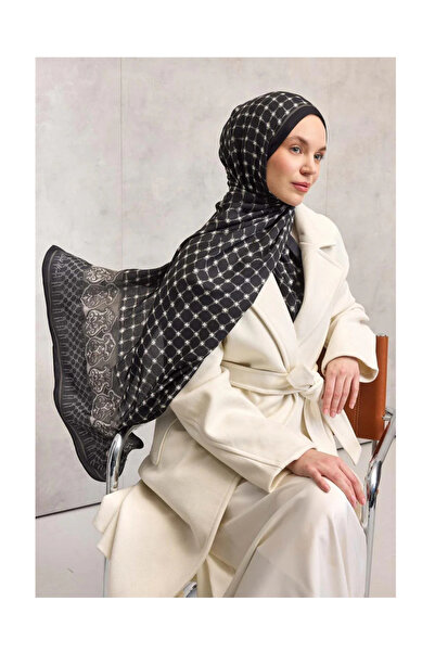 Silk Home Floş Viscose Organic Shawl with Rope Pattern and Tok Duruşlu Design...