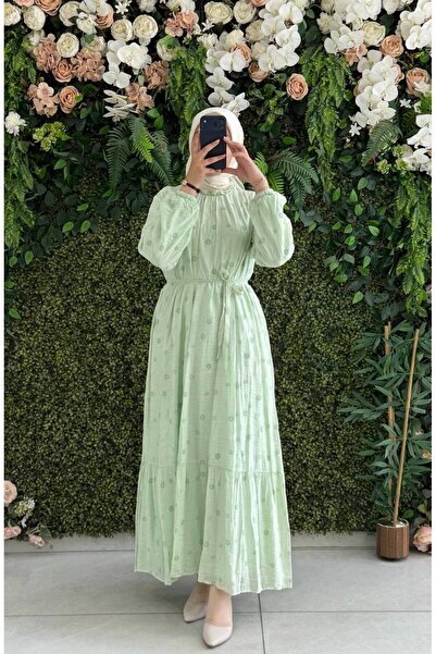 Moda Fatma Hayarmosa astarlı elbise