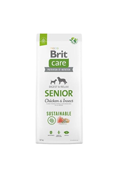 Brit Care Hrană uscată pentru câini senior, 12 kg