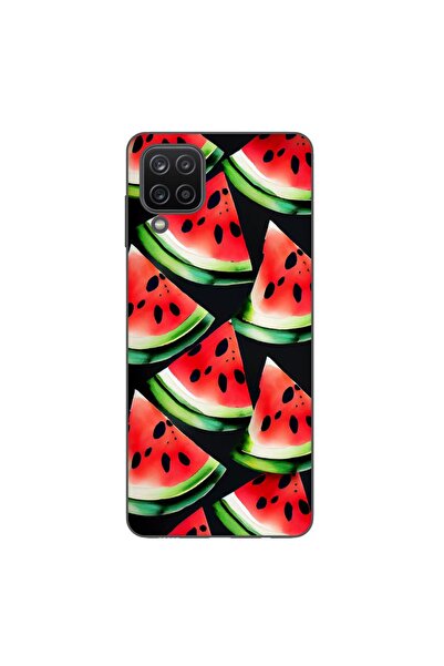 OEM Husa compatibila cu Samsung Galaxy A12 Silicon Gel Tpu Model Watermelon S...