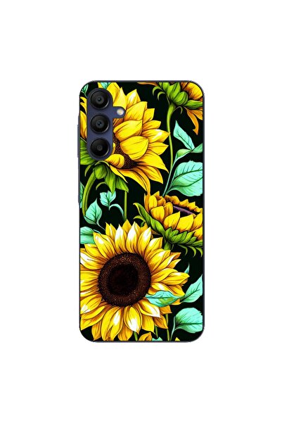 OEM Husa compatibila cu Samsung Galaxy A15 4G 5G Silicon Gel Tpu Model Floare...