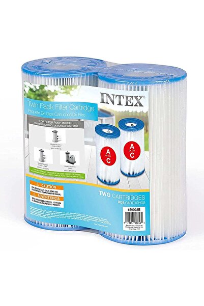 Intex 29002E فلتر حمام سباحة من النوع A - سهل التنظيف - ورق داكرون - ترشيح فع...