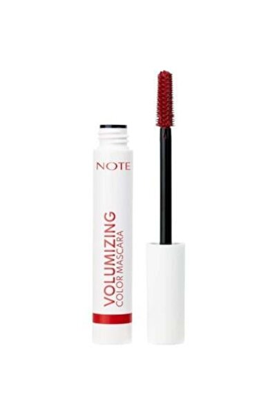NOTE ماسكارا ملونة لتكثيف الرموش باللون الاحمر من نوت – 8 مل