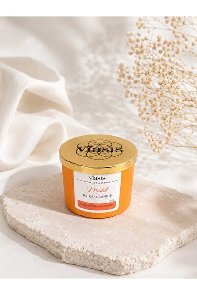 VİASİS Doğal Arı Sinek Kovucu Mum 150 G | Citronella Lavanta Okaliptüs | Mistik