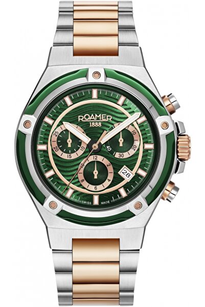Roamer Ceas bărbătesc 221837 49 75 20 — ceas sport verde pentru înot