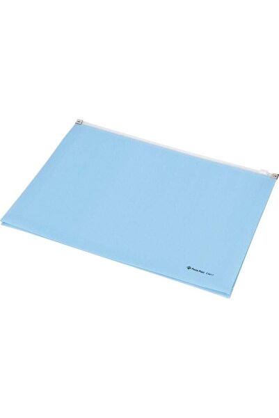 Panta Plast Focus C4604 Plic A4 cu fermoar albastru