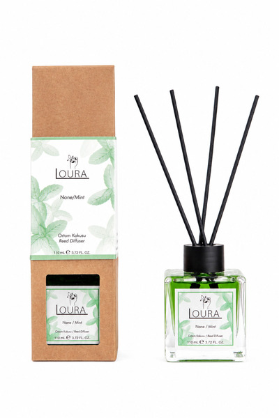 Loura Cosmetic Loura Mint Difuzor Parfum Cameră 110 ml, Aromă Fresh de Mentă
