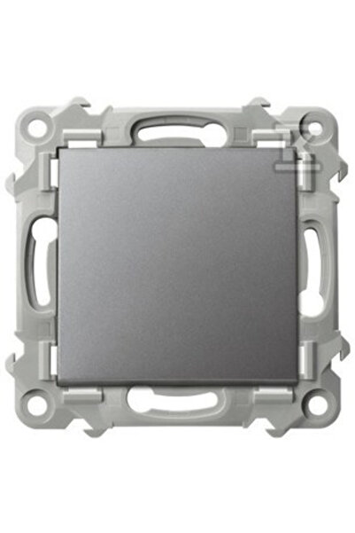 OSPEL SAPHIR Conector monopol gri mat ŁP-1z/m/70