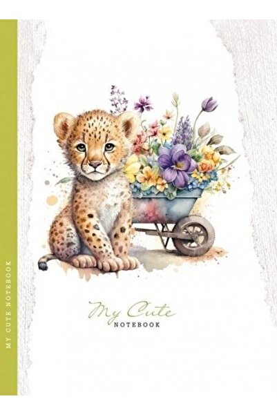 Fresh Company Caiet decorativ 143x200/48K carouri TW Ghepard