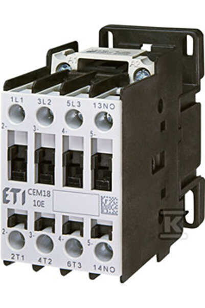 ETI Polam Contactor de putere 18A 3P 110V AC 1Z 0R CEM18.10-110V-50/60Hz 0046...