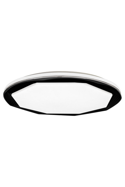 Milagro Plafoniera Optima, Milagro, Aluminiu, Lumină LED, Alb/Negru